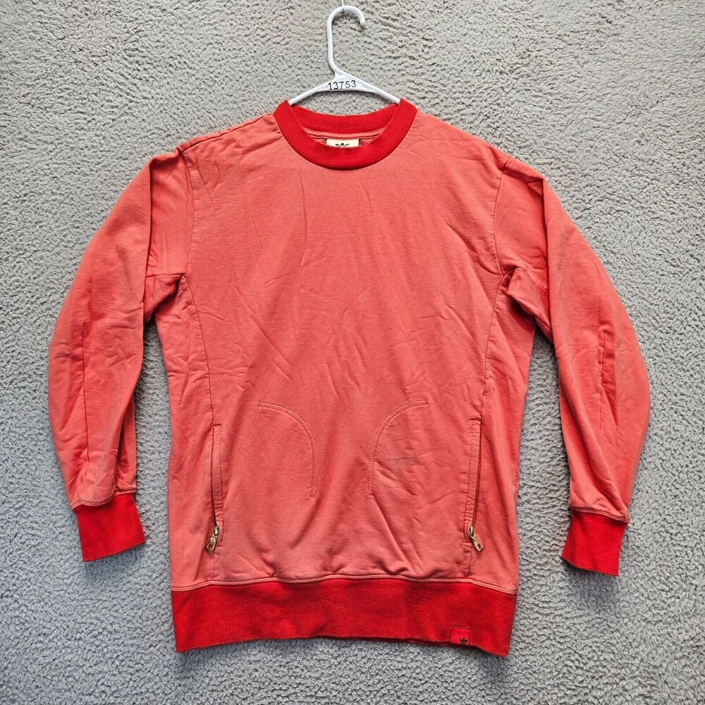 adidas Originals x Oyster Sweatshirt Mens Size Medium Red Crewneck Pullover